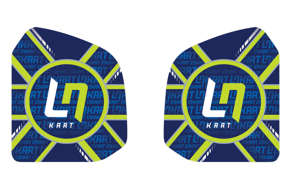 FUEL TANK 8,5 LTR STICKER LN KART