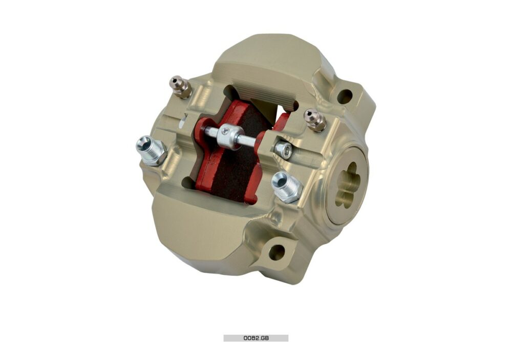Complete BSD rear brake caliper
