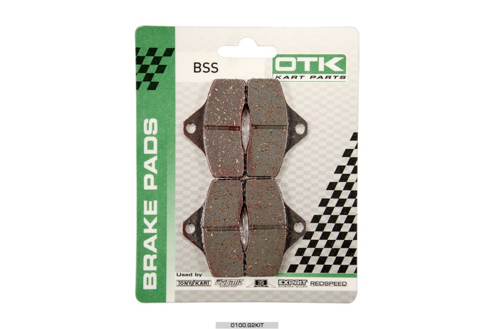 Front brake pad BSS / BSM4 (4 pcs box)