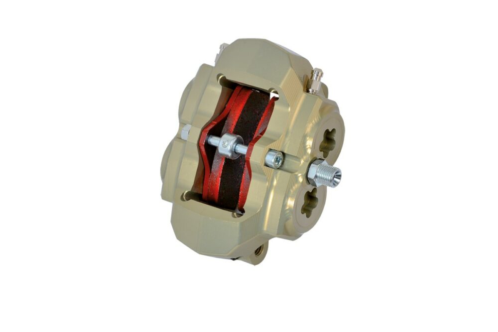 Complete left BSS front brake caliper