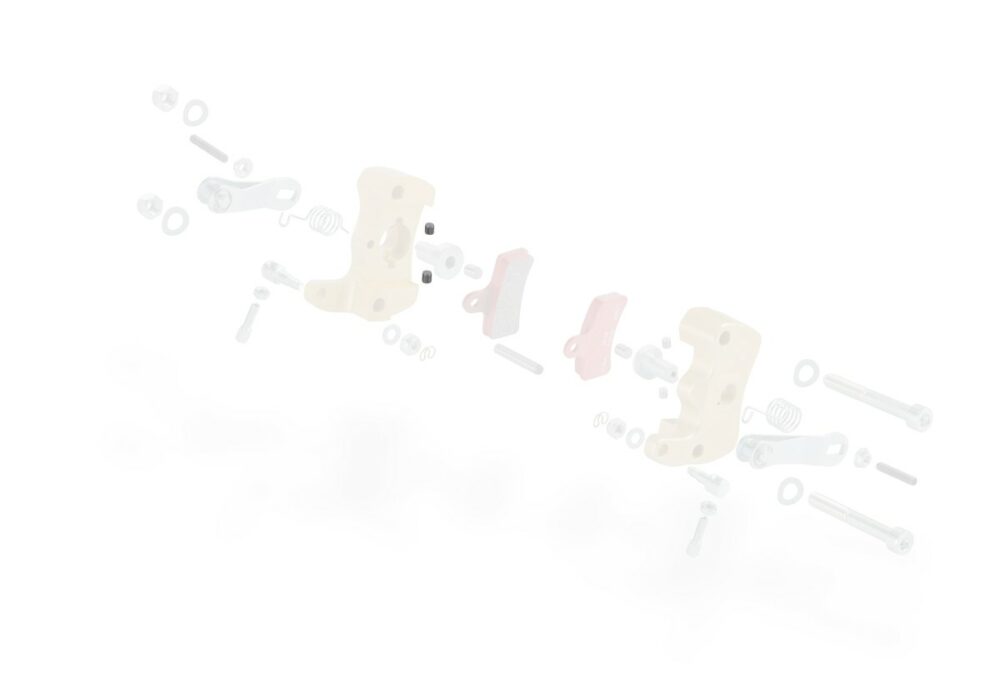 Micro brake caliper's pin 6x6 mm