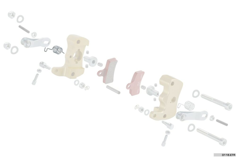 DX brake caliper's lever spring Micro