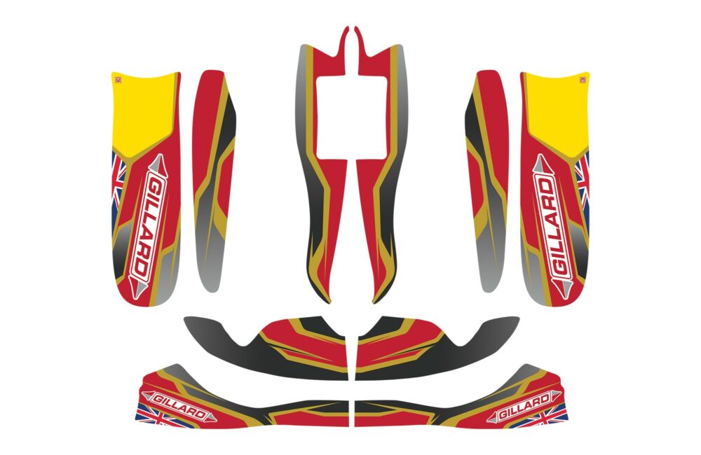 BODYWORKS STICKERS MINI M8 2022 GILLARD