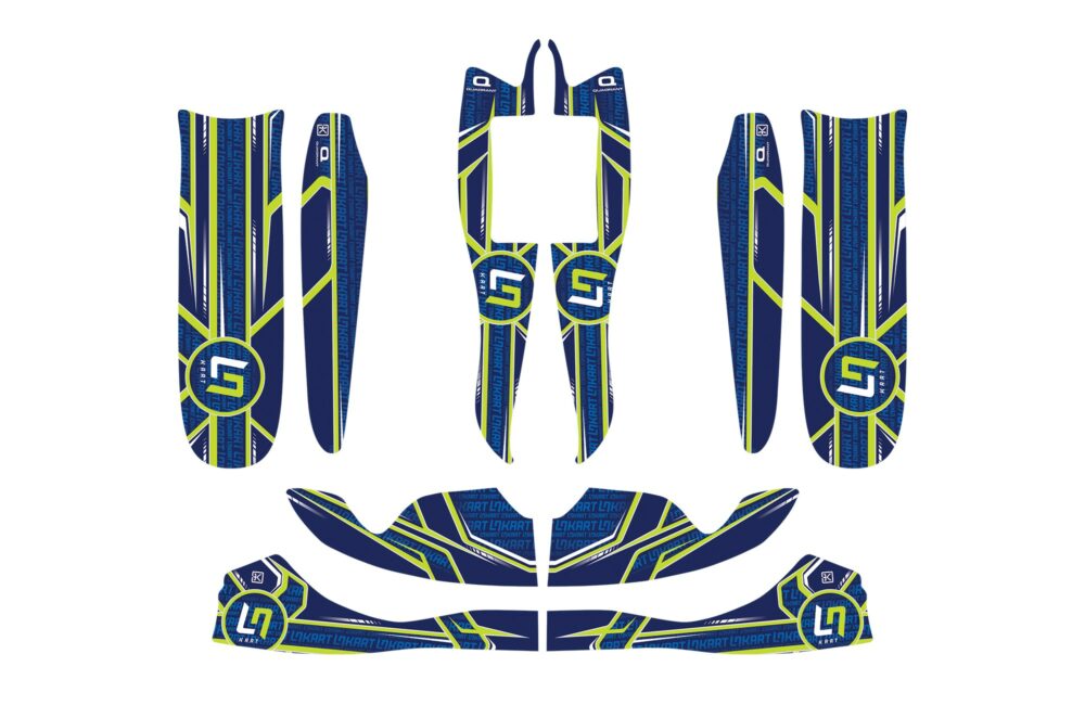 BODYWORKS STICKERS MINI M8 2022 LN KART