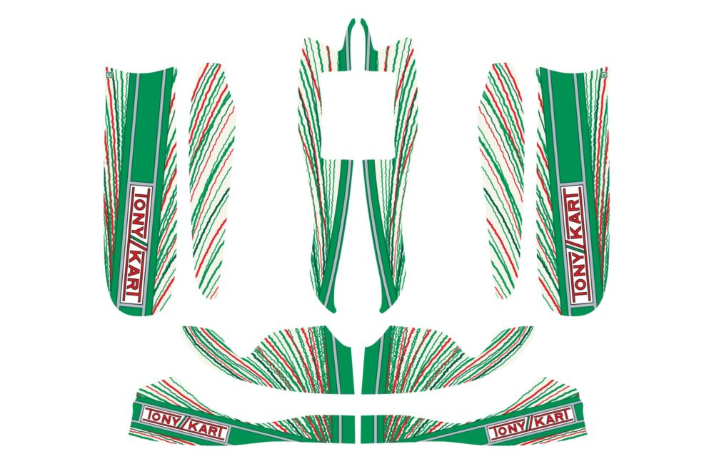 BODYWORKS STICKERS MINI M8 2022 TONY KART