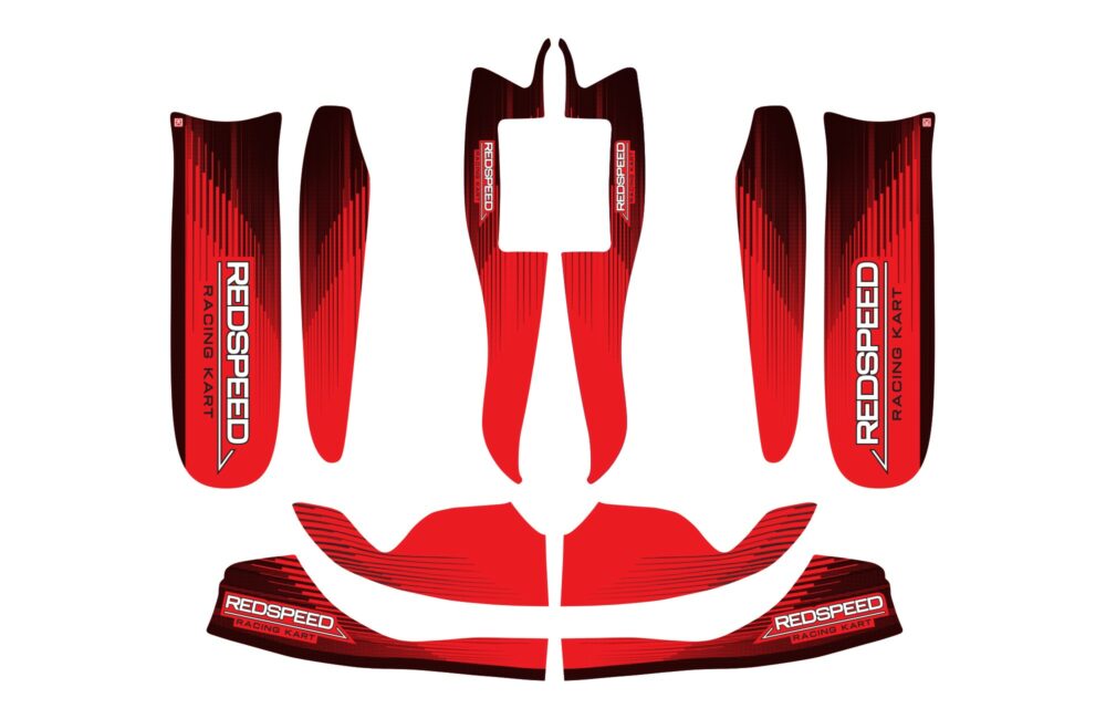 BODYWORKS STICKERS MINI M8 2022 REDSPEED