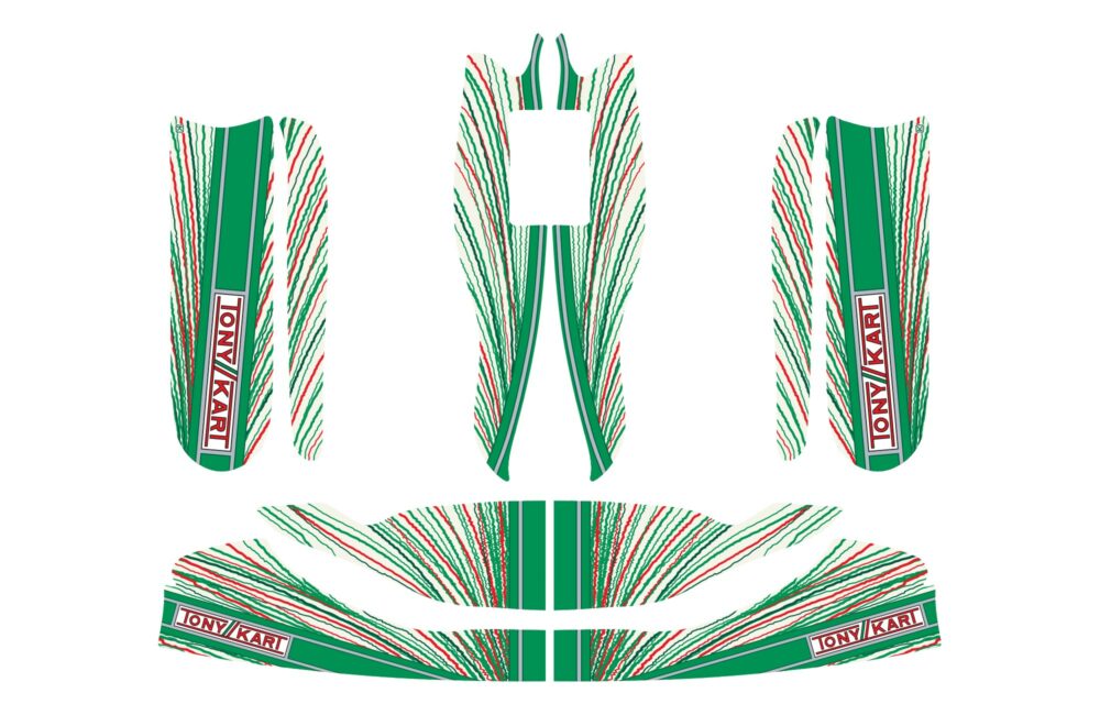 BODYWORKS STICKERS M10 2022 TONY KART