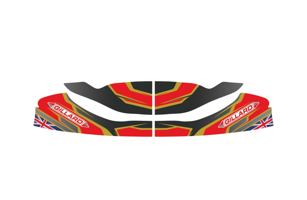 FRONT BUMPER STICKERS M10 2022 GILLARD