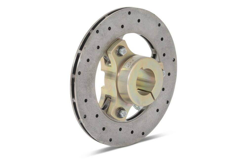 Floating brake disk Ø 160x10 mm + Hub AL Ø 30 mm
